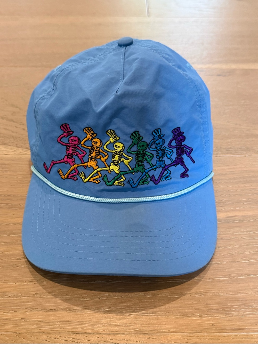 GRATEFUL DEAD dancing skeletons hat